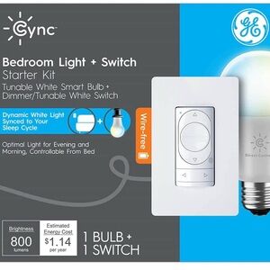 Bedroom Light & Switch Starter Kit